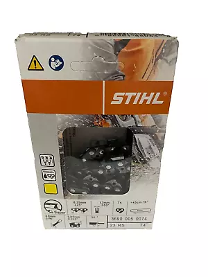 MOTOSIERRA 23RS 74 STIHL NUEVA 18 pulgadas .325 .05 74 hoja de 18 pulgadas agresiva Foto 1 de 4