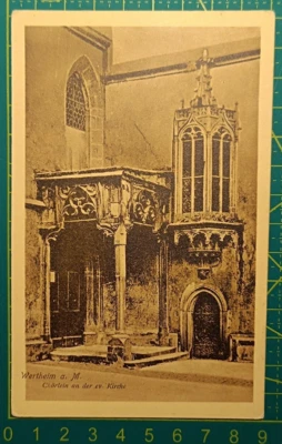 Germany postcard 1910, Wertheim a Main, unused - Image 1 of 4