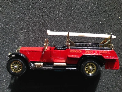 MATCHBOX MODELS OF YESTERYEAR 1:48 - 1920 ROLLS-ROYCE FIRE ENGINE - Y-6 - BOXED - Image 1 of 4