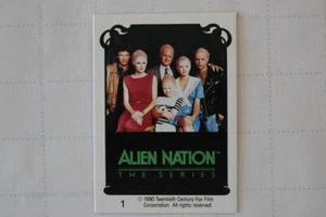 1990 FTCC ALIEN NATION THE TV SERIES ENTIRE 60 TRADING CARD SET 20th CENTURY FOX - Picture 1 of 2