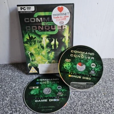 COMMAND & AND CONQUER: TIBERIUM WARS KANE EDITION - PC DVD-ROM 2007 NO INSERTS  - Image 1 of 2