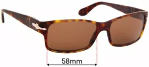 Lentes de repuesto para gafas de sol SFx se adaptan a Persol 2803-S - 58 mm de ancho - Imagen 1 de 30
