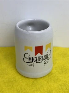 Mini Michelob Beer Stein 2.5" Height Brazil Shot Glass Toothpick Holder - Picture 1 of 8