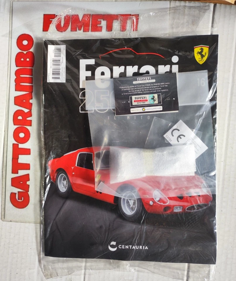 FERRARI 250 GTO Centauria Uscita n° 16 Scala 1:8   EDICOLA SIGILLATA - Immagine 1 di 1