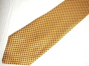 Nautica Herren Krawatte Krawatte Gold Blau Rot Geometrisch 60" Karriere - Bild 1 von 4