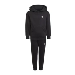 Adidas ADICOLOR SET Black Hoodie & Jogger Pants Boys size XS (7-8 years) - Picture 1 of 18