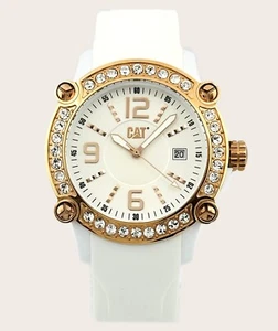Caterpillar Ladies CAT P2.331.21.239 , RANGER LADY , White Silicon Strap Watch - Picture 1 of 21
