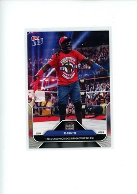 2025 Topps Now WWE R-Truth #55 Faces Childhood Idol John Cena *READ* QTY AVAIL - Image 1 of 2