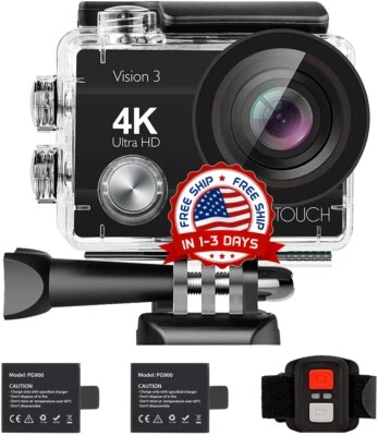 Camaras Fotograficas Profesionales Deportes Action Waterproof DV Camcorder Wifi - Image 1 of 4