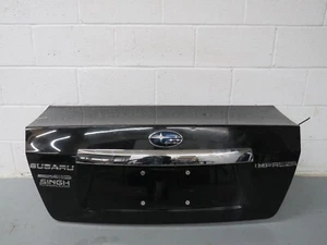 2008-2009-2010-2011-2012-2013-2014 SUBARU IMPREZA SEDAN OEM TRUNK LID COMPLETE - Picture 1 of 22