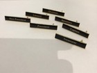 Club Committee Metal Name Badges - Secretary / President / Chairman etc.