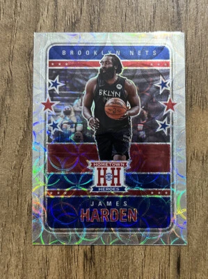 2020-21 Panini Chronicles Hometown Heroes SILVER SCOPE JAMES HARDEN - Image 1 of 4
