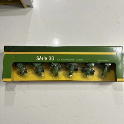 #15087 ERTL 1/64 John Deere 30 Series 6 peças conjunto de trator 7430, 7630, 9430T - Imagem 1 de 4