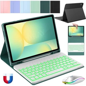 Für Samsung Galaxy Tab S10 FE/Lite 10.9''/S11 11'' Hülle mit Beleuchtet Tastatur - Bild 1 von 68