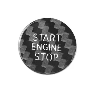 Easy Install Black StartStop Button Cover for BMW 3 Series 8 Series X5 - Picture 1 of 6