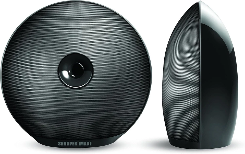 Sharper Image SBT622BK 2 Bluetooth Speakers, Rechargeable Sound System, Portable - Image 1 of 1