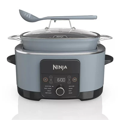 Ninja - Foodi PossibleCooker PRO, 8.5qt Multi-Cooker - Sea Salt Grey - Image 1 of 4