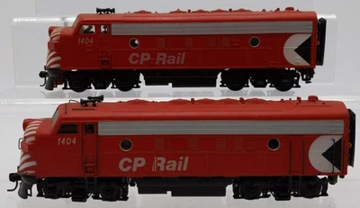 Athearn 3237 HO CP Rail F7A Super Powered Diesel Locomotive w/ Dummy #1404 - Image 1 of 4