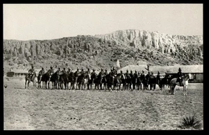 Postkarte Fort Davis National Historic Site, Büffelsoldaten 1875, TX - Bild 1 von 2