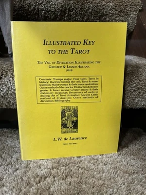 The Key to the Tarot De Laurence Kessinger Occult Magic Divination (1918) PB - Image 1 of 2