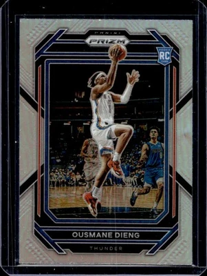 2022-23 Prizm Ousmane Dieng RC Prizm Silver Rookie #224 Thunder - Image 1 of 2