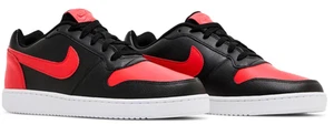 Nike Ebernon Bajo Negro Habanero Rojo Talla 8.5 Zapato Atlético Estilo de Vida AQ1775-004 - Imagen 1 de 8