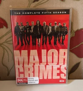 Major Crimes Complete Season 5 Region 2 DVD Fifth Five 5-Disc Box Set - Picture 1 of 2