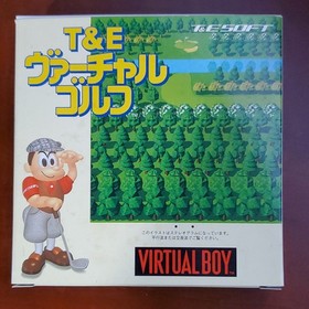 T&E Virtual Golf - Virtual Boy, Sports Golf, CIB, NTSC-J, 1995