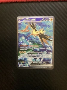 Pokémon - Zapdos ex 202/165 SV 151 Special Illustration Rare Near Mint! - Picture 1 of 2