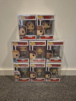 Strangerthings ×8 Funko Pop Vinyl Bundle - image 1 of 4