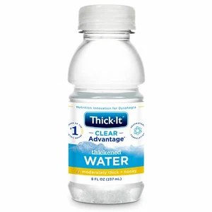 Thick-It Clear Advantage Thickened Water Unflavored 8 oz Bottle 24 Ct - Picture 1 of 6