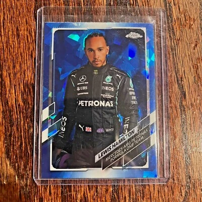 2021 Topps Chrome Formula 1 F1 Sapphire - Complete Your Set! Cards #1-175 - Image 1 of 4