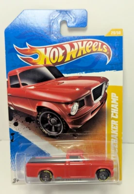 Hot Wheels ‘63 Studebaker Champ Pickup Red 2011 New Models - Image 1 of 2