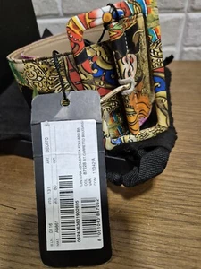 Authentic New Women's Multicolour Carretto Fabric Wide Waist Belt,80/32 - Picture 1 of 6