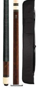 CHERRY NEW MCDERMOTT LUCKY L9 Billiards 2-Piece Pool Cue Stick + FREE SOFT CASE - Picture 1 of 5