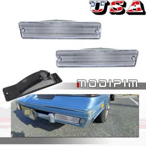 Pair of Clear Front Marker Lamp Lenses for 1981-88 Cutlass - Parking Turn Light - Picture 1 of 8