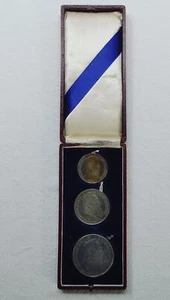 1911 Bavaria, Germany 3 Piece Silver Specimen/Proof Set in Vintage Holder 28717 - Picture 1 of 16