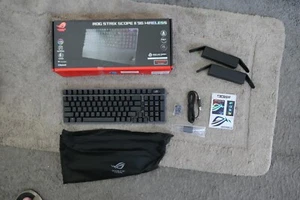 ASUS ROG Strix Scope II 96 Wireless Gaming Keyboard RGB-Black - Bild 1 von 3