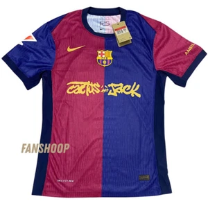 FC BARCELONA x Travis Scott Cactus Jack Limited Edition Jersey - Lamine Yamal 19 - Picture 1 of 9