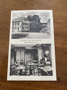 Ak Neckarbischofsheim Cafe Schmidt 1926 - Bild 1 von 5