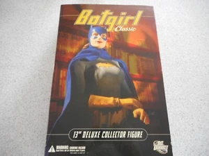 2007 DC DIRECT 13" DELUXE COLLECTOR FIGURE BATGIRL CLASSIC + STAND. - Picture 1 of 16