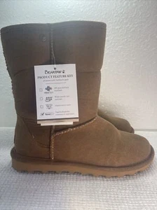 Bearpaw Elle Short Vegan - Women's Boots Size 8 - Picture 1 of 10