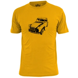 Camiseta Plantilla Coche Citroen 2CV Para Hombre Motor Motor - Imagen 1 de 4