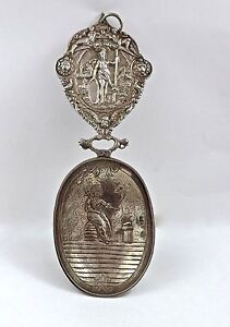 1891 Edwin Thompson Bryant Dutch Leeuwarden Decorative Spoon Sterling 930 Silver