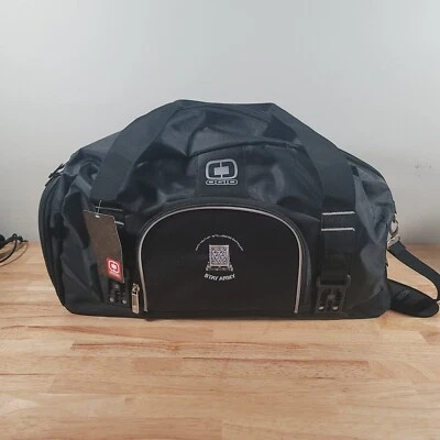 Ogio Big Dome Duffle Gym Bag Black Ventilated Shoe Compartment Embroidered  - Image 1 of 4