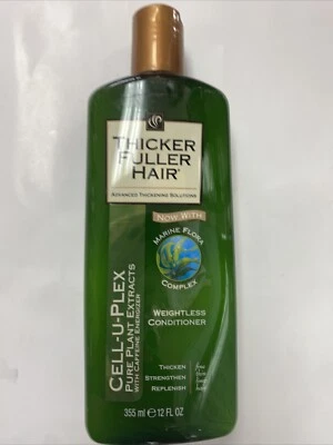Cabello más grueso y lleno; extractos de plantas Cell U-Plex; ACONDICIONADOR sin peso Foto 1 de 2