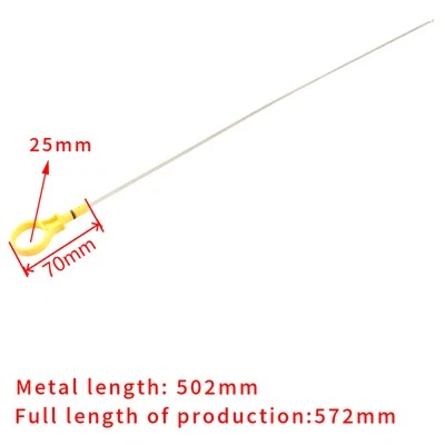 Oil Dipstick ZJ02-10-450 For  Mazda 2 DE 1.3L 1.5L 2007-2012/ 3 BK BL 2004-2012 - Image 1 of 4