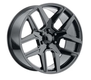 Set 4 Performance Replicas PR192 20x9 6x5.5 Gloss Black Wheels 20" 19mm Rims - Picture 1 of 1