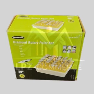 50-teiliges Diamant-Drehpunkt-Set - Warrior 1/8 Schaft Industrie - Bild 1 von 2