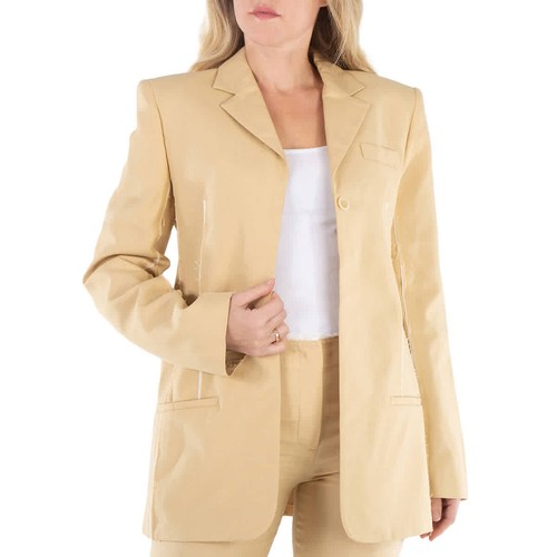 Blazer Jacquemus donna beige La Veste Caraco